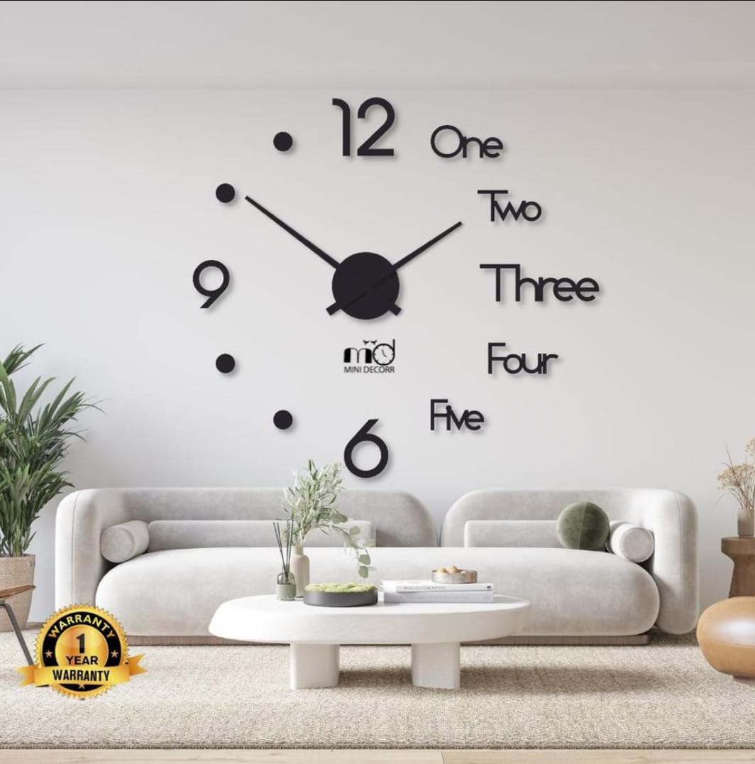 Beautiful Dot Digital Wooden Wall Clock