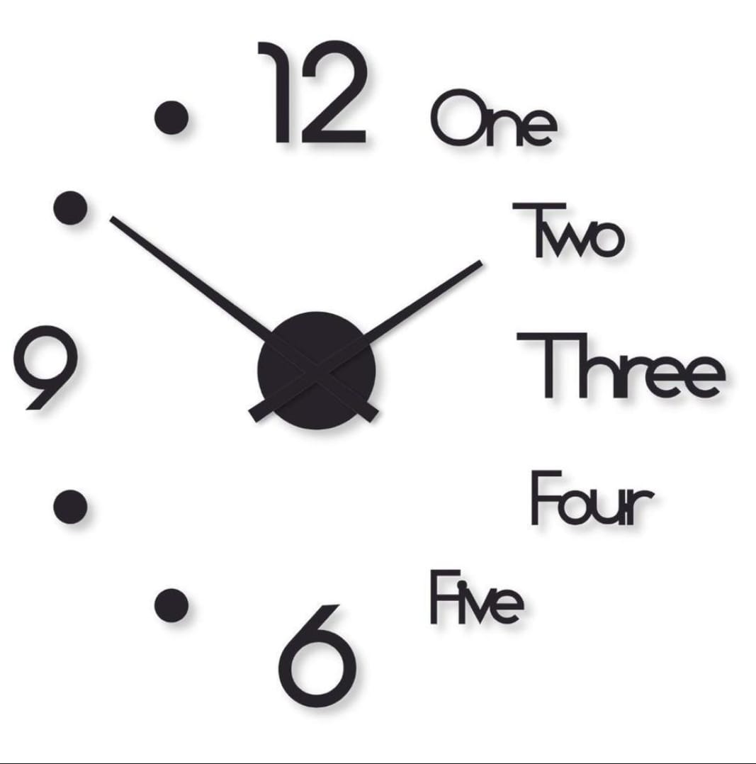 Beautiful Dot Digital Wooden Wall Clock