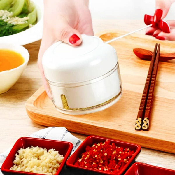 Hand-power Food Chopper